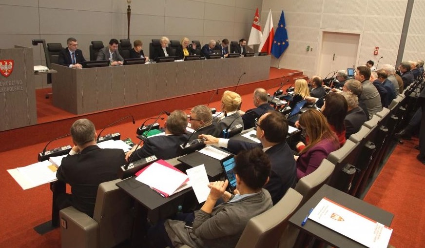 Fot. Sejmik Województwa Wielkopolskiego - grafika artykułu