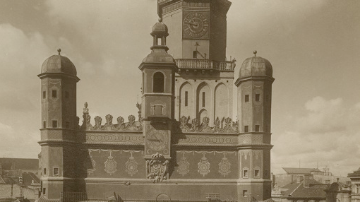 Ratusz w 1930 roku, fot. Roman Stefan Ulatowski / cyryl.poznan.pl