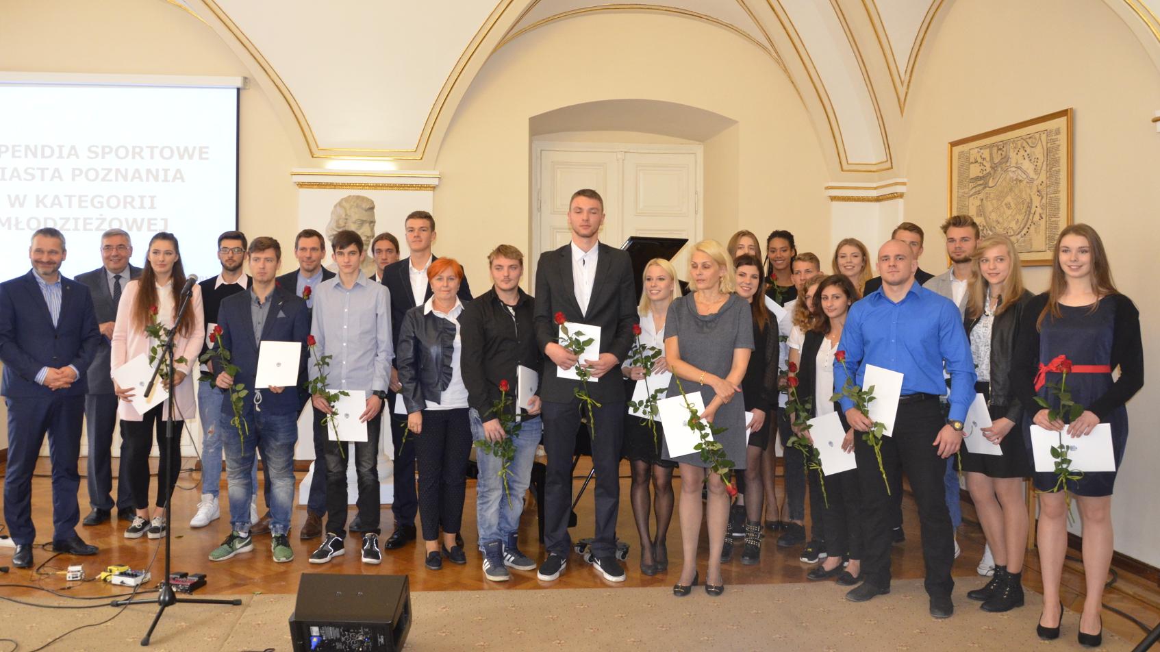 Wręczenie Stypendiów Sportowych (2017), fot. UMP - grafika artykułu
