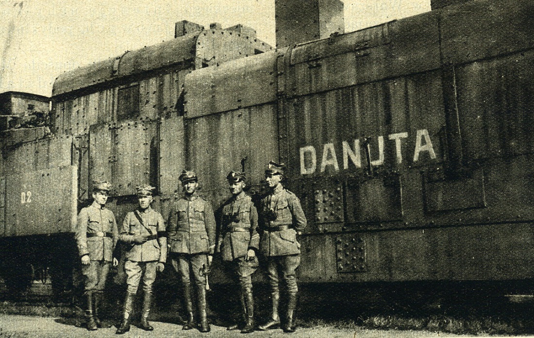 Pociąg pancerny "Danuta", fot. domena publiczna - grafika artykułu