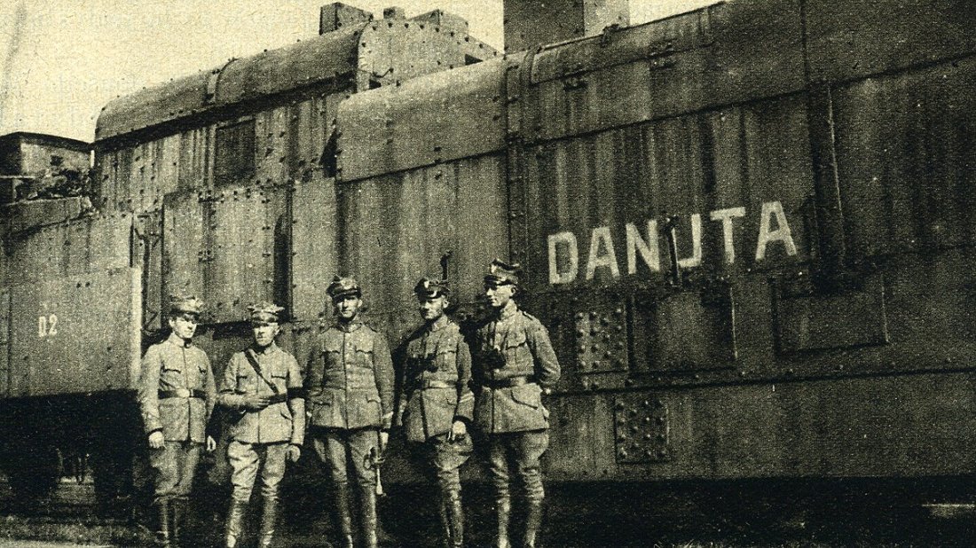 Pociąg pancerny "Danuta", fot. domena publiczna
