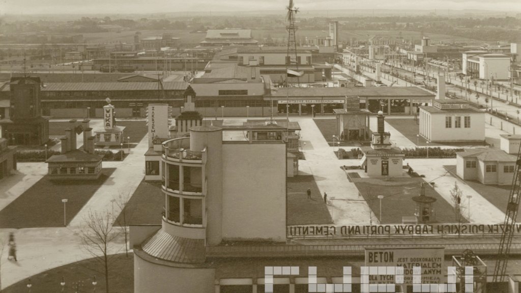 Teren zachodni Powszechnej Wystawy Krajowej, 1929 r., fot. Roman Stefan Ulatowski / cyryl.poznan.pl