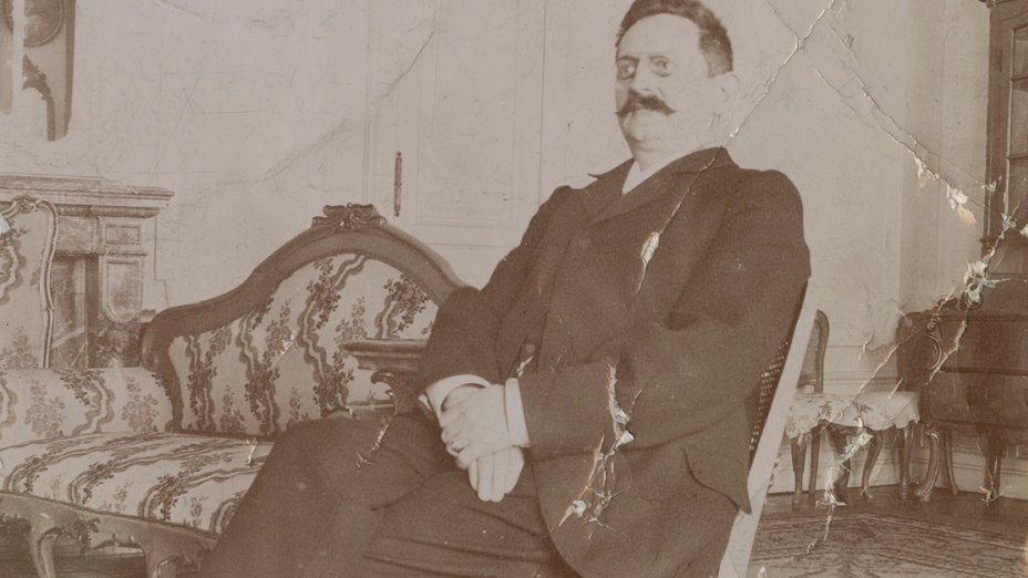 Prof. Heliodor Święcicki, pierwszy rektor Uniwersytetu Poznańskiego, ok. 1917 r., fot. ze zb. PAN Archiwum w Warszawie, Oddział w Poznaniu / cyryl.poznan.pl