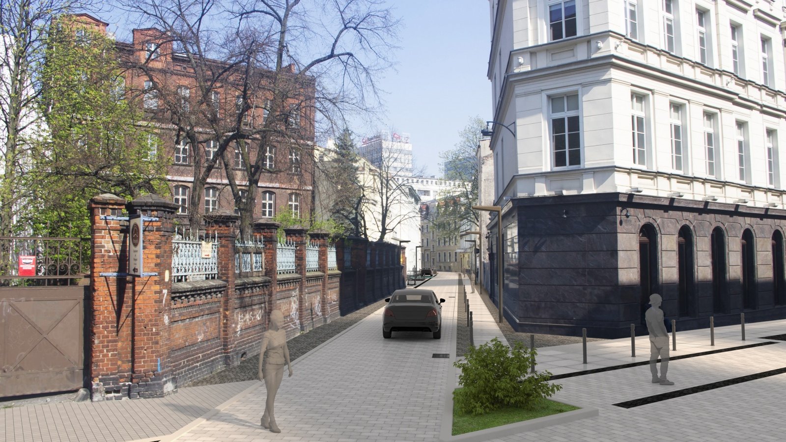 Tak mają wyglądać ul. Taczaka i Garncarska po przebudowie, fot. PIM