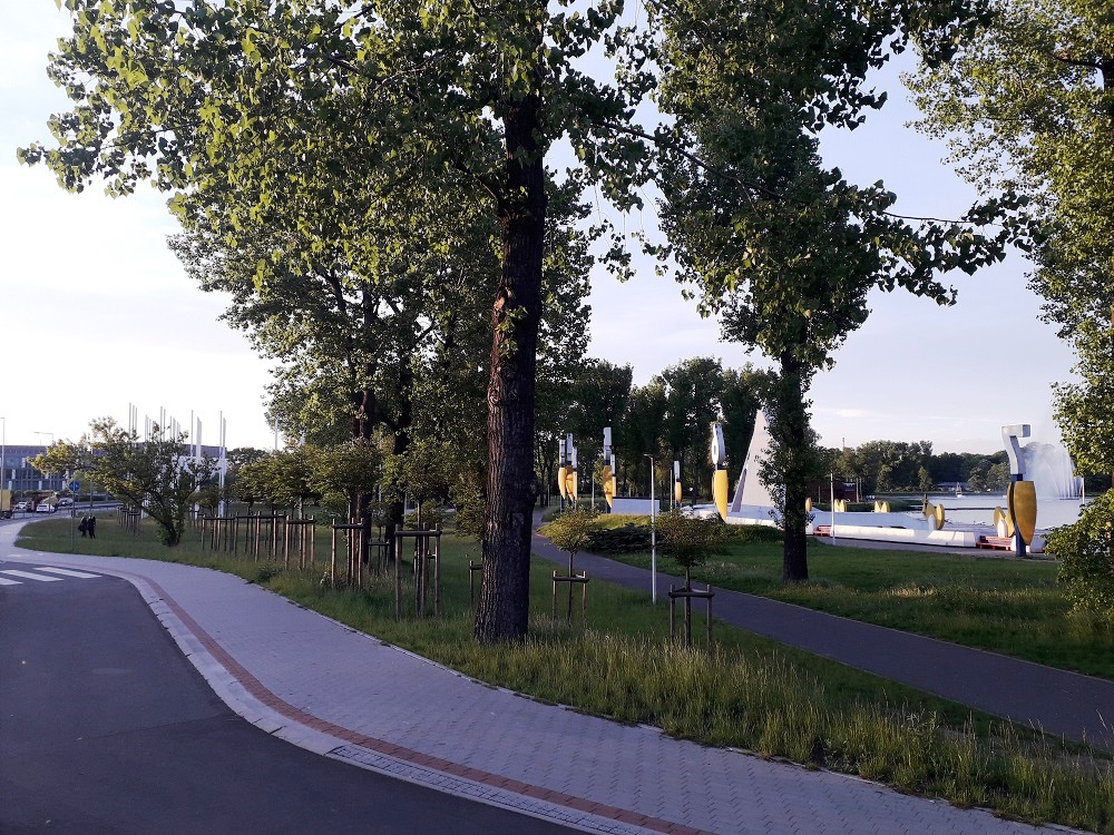 Skwer nad Maltą na nosić nazwę "4 Czerwca 1989 r.", fot. M. Malinowski - grafika artykułu