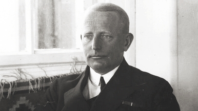 Admirał Józef Unrug w roku 1928, fot. ze zb. NAC