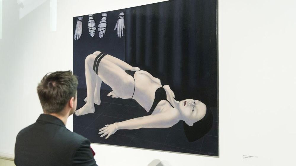 Warsztaty plastyczne dla dorosłych "Wedle rzeczywistości" - spotkanie na wystawie "Choroba jako źródło sztuki" w sobotę w Muzeum Narodowym, fot. Sławomir Obst