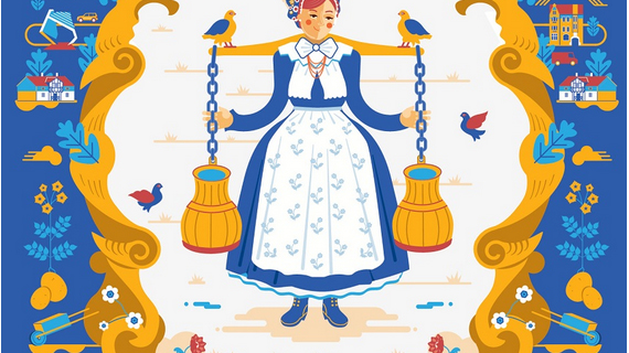 Kalendarz bamberski wydany przez Wydawnictwo Miejskie Posnania Rys. Monika Michaluk i Michał Stachowiak