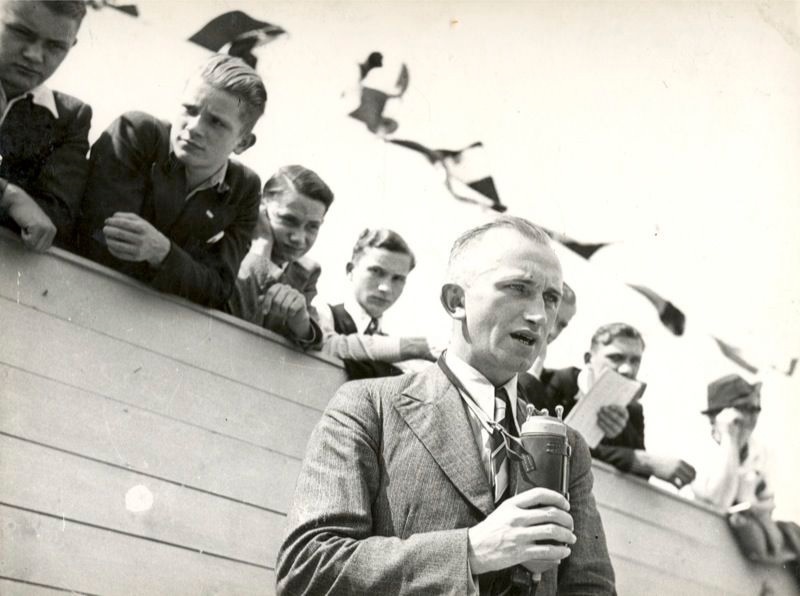 Ludomir Budziński, fot. archiwum Radia Poznań - grafika artykułu