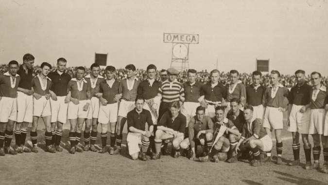 Piłkarze Warty Poznań i Philips Eindhoven, fot. wartapoznan.pl