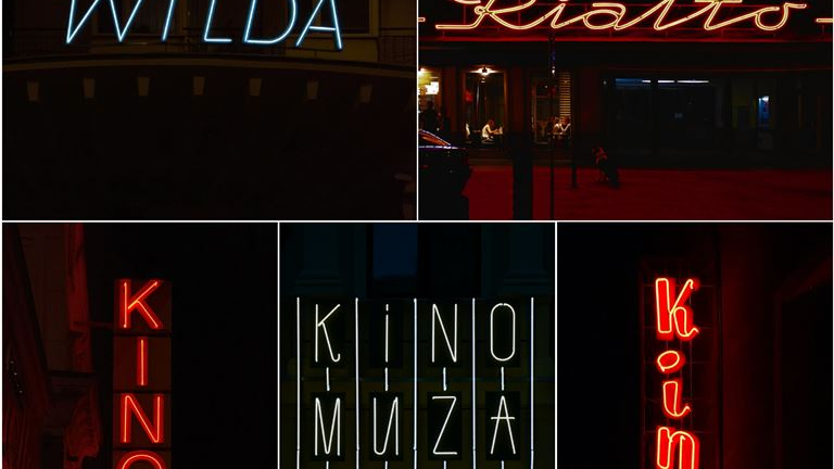 Neony poznańskich kin studyjnych, fot. materiały prasowe