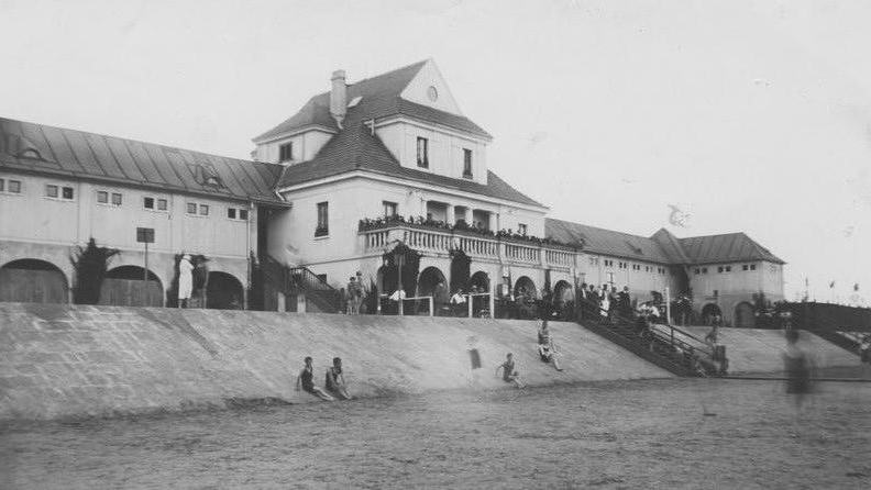 Łazienki rzeczne nad Wartą lata 20. XX w., fot. ze zb. NAC