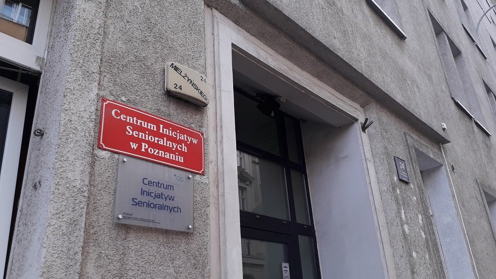 Siedziba Centrim Inicjatyw Senioralnych przy ul. Mielżyńskiego 24
