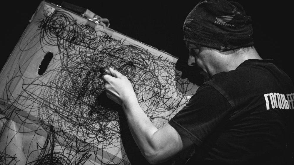 "Na Lightcie" Grupy Korpuskularnej LightOff Grygier/Fibich/Nykowski, Teatr Ósmego Dnia, 12.10, g. 19, fot. Oczajdusza!/Michał Wojnarowicz