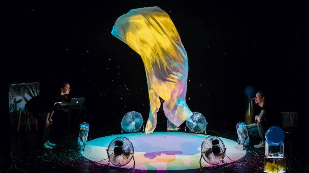 Spektakl gościnny "Aero" Teatru Odivo w niedzielę w Teatrze Animacji, fot. Odivo - grafika artykułu