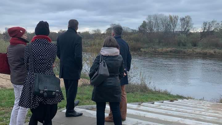 Widok z Paku Szelągowskiego w kierunku Warty