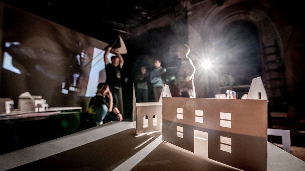 Próba spektaklu "Ja, Bałwan" w Teatrze Animacji, fot. Maciej Zakrzewski