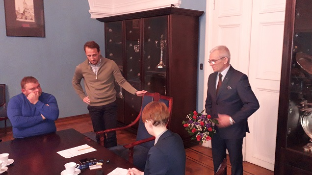 Odchodzący dyrektor WMN podziękował za współpracę radnym z Komisji Kultury i Nauki