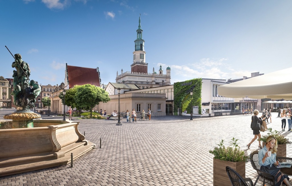 Poglądowa wizualizacja zrewitalizowanego Starego Rynku, źródło: Demiurg - grafika artykułu