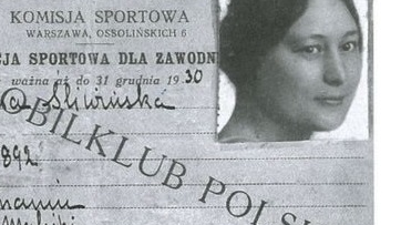 Licencja sportowa Klementyny Śliwińśkiej z 1930 roku, fot. ze zbiorów Muzeum Historii Miasta Poznania
