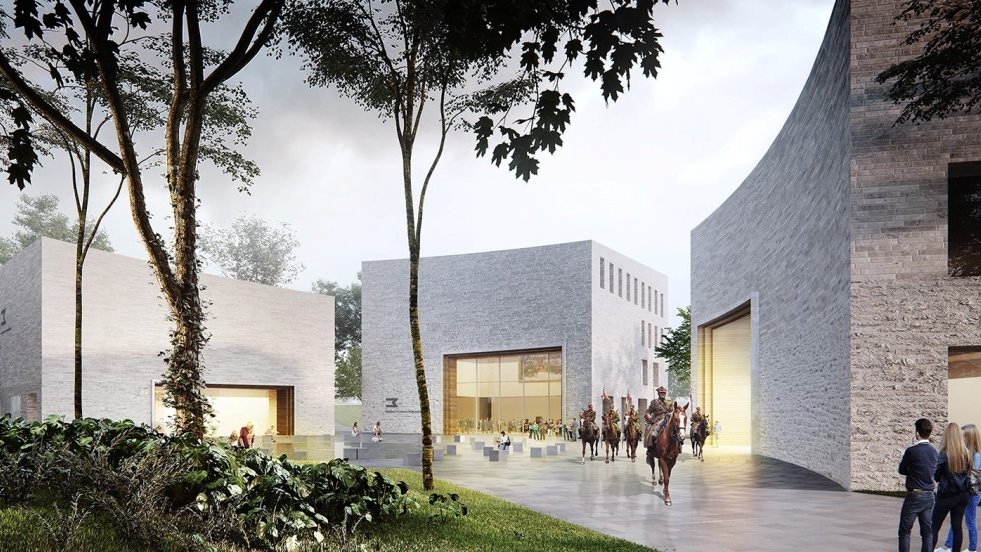 Wizualizacja projektu nowej siedziby Muzeum Powstania Wielkopolskiego