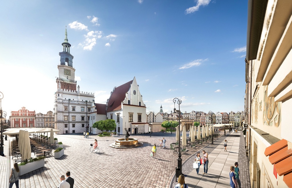 Płyta Starego Rynku - projekt - grafika artykułu