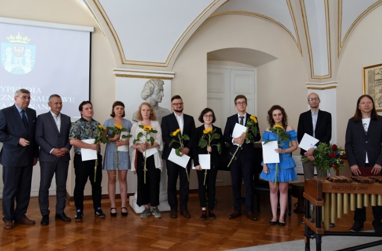 Laureaci ubiegłorocznych stypendiów i Nagrody Artystycznej Miasta Poznania - grafika artykułu