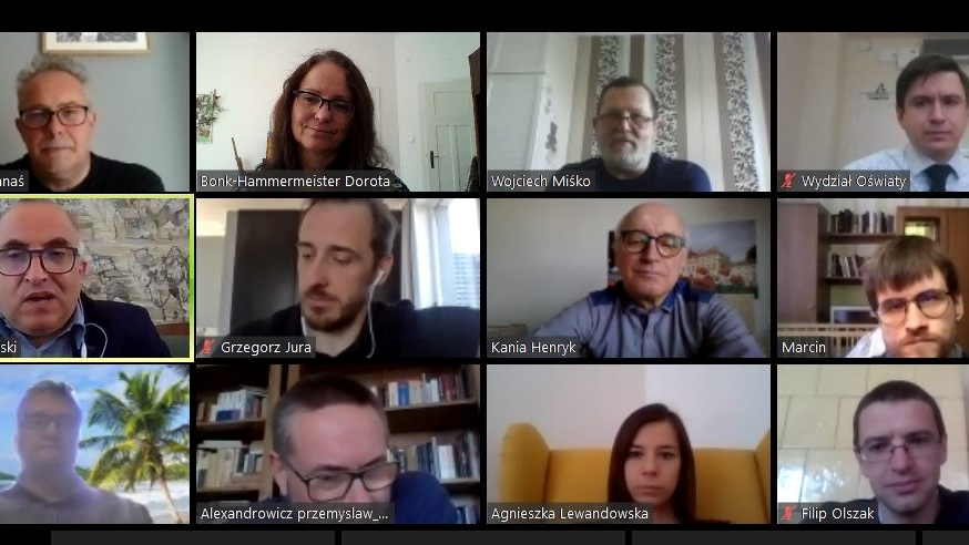 Zdalne posiedzenie Komisji Oświaty i Wychowania