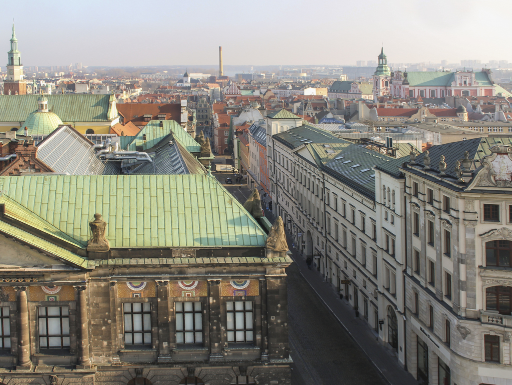 Stare Miasto z góry, fot. Biuletyn Miejski - grafika artykułu