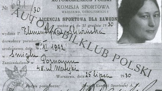 Licencja sportowa Klementyny Śliwińskiej uzyskana w roku 1930. Fot. ze zbiorów Muzeum Historii Miasta Poznania Grafika 2 z 2