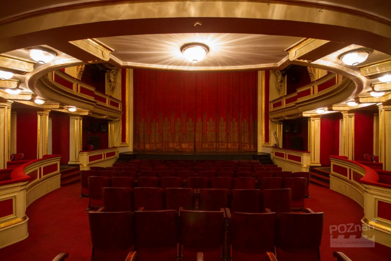 Widownia Teatru Polskiego w Poznaniu, fot. Poznan Film Commission - grafika artykułu