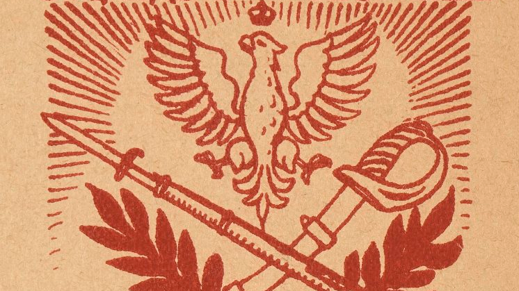 "Artyści Poznańscy Żołnierzowi", ulotka z czasów wojny polsko-bolszewickiej kolportowana w Poznaniu, 1920 r., ze zb. Polona