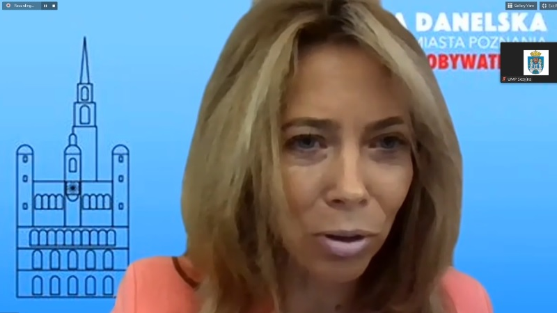 Monika Danelska, przewodnicząca komisji, fot. RMP