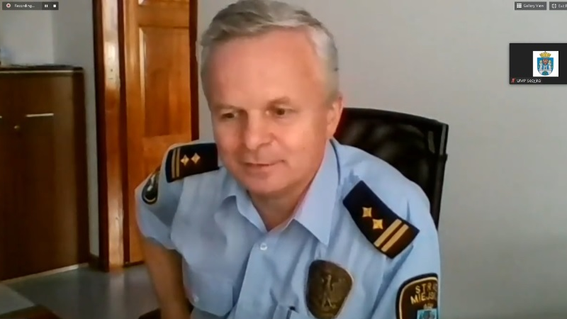 Waldemar Matuszewski, Komendant Straży Miejskiej Miasta Poznania, fot. RMP