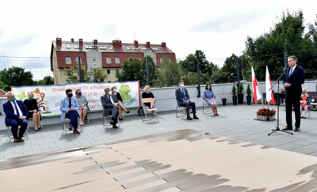 Oficjalna, miejska inauguracja roku szkolnego w przedszkolu na Strzeszynie, fot. Miasto Poznań - grafika artykułu
