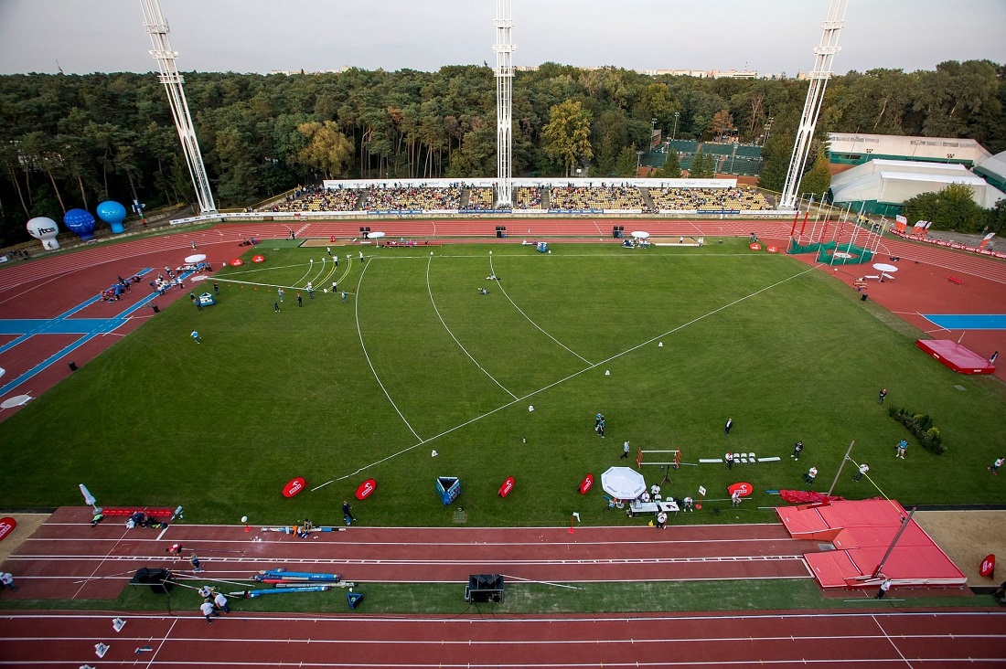 Stadion lekkoatletyczny na Golęcinie, fot. POSiR - grafika artykułu