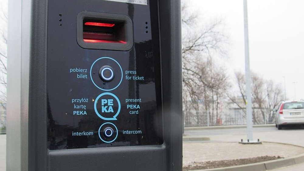 Parking park and ride przy ul. Szymanowskiego, Fot. ZTM