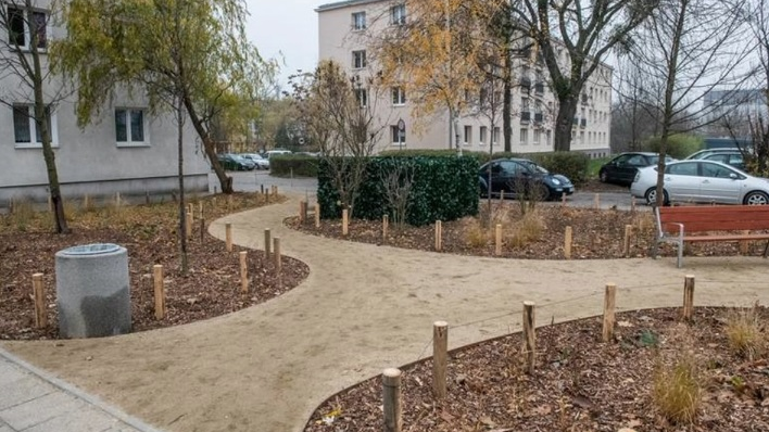 Skwer im. Edwarda Fiszera, Fot. GEOPOZ