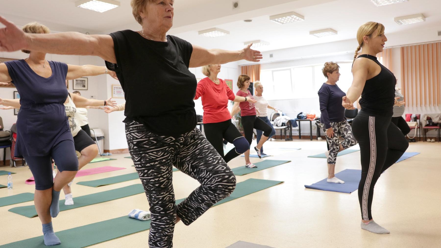 Zajęcia dla seniorów w ramach projektu "Trener osiedlowy", fot. Archiwum programu