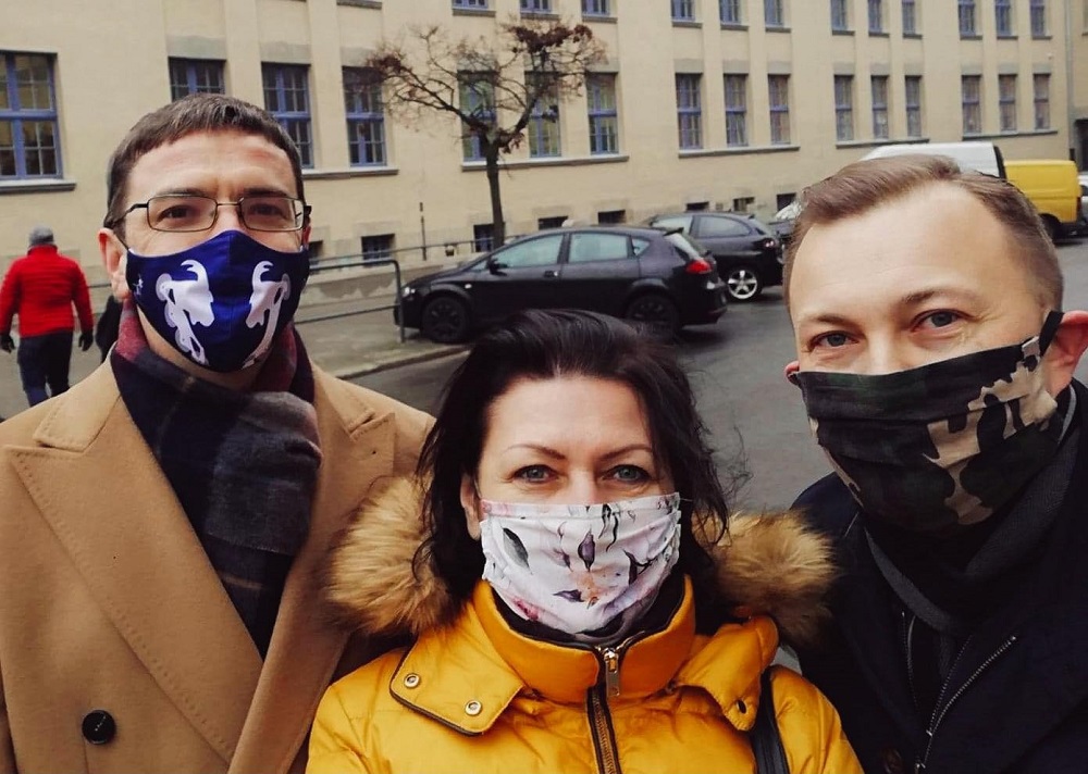 Od lewej radni: Filip Olszak, Marta Mazurek i Łukasz Mikuła - grafika artykułu