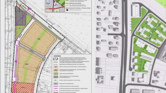 Projekt MPZP dla ul. Drewlańkiej, fot. MPU