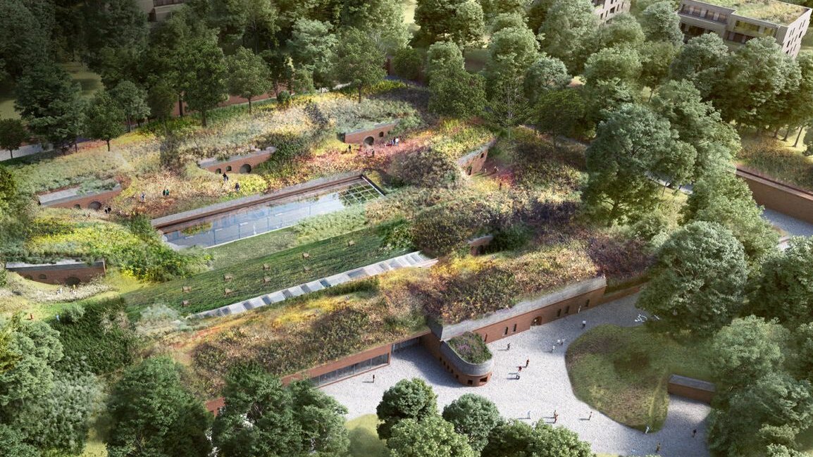 Wizualizacja zagospodarowania Fortu VIIa, fot. Constructa Plus