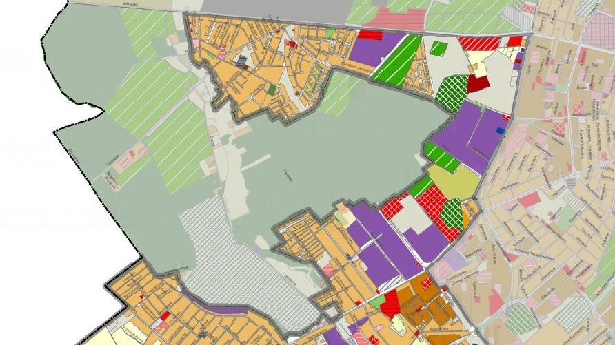 Studium uwarunkowań i kier. zagosp. przestrzennego w rejonie fortów vii i vii a