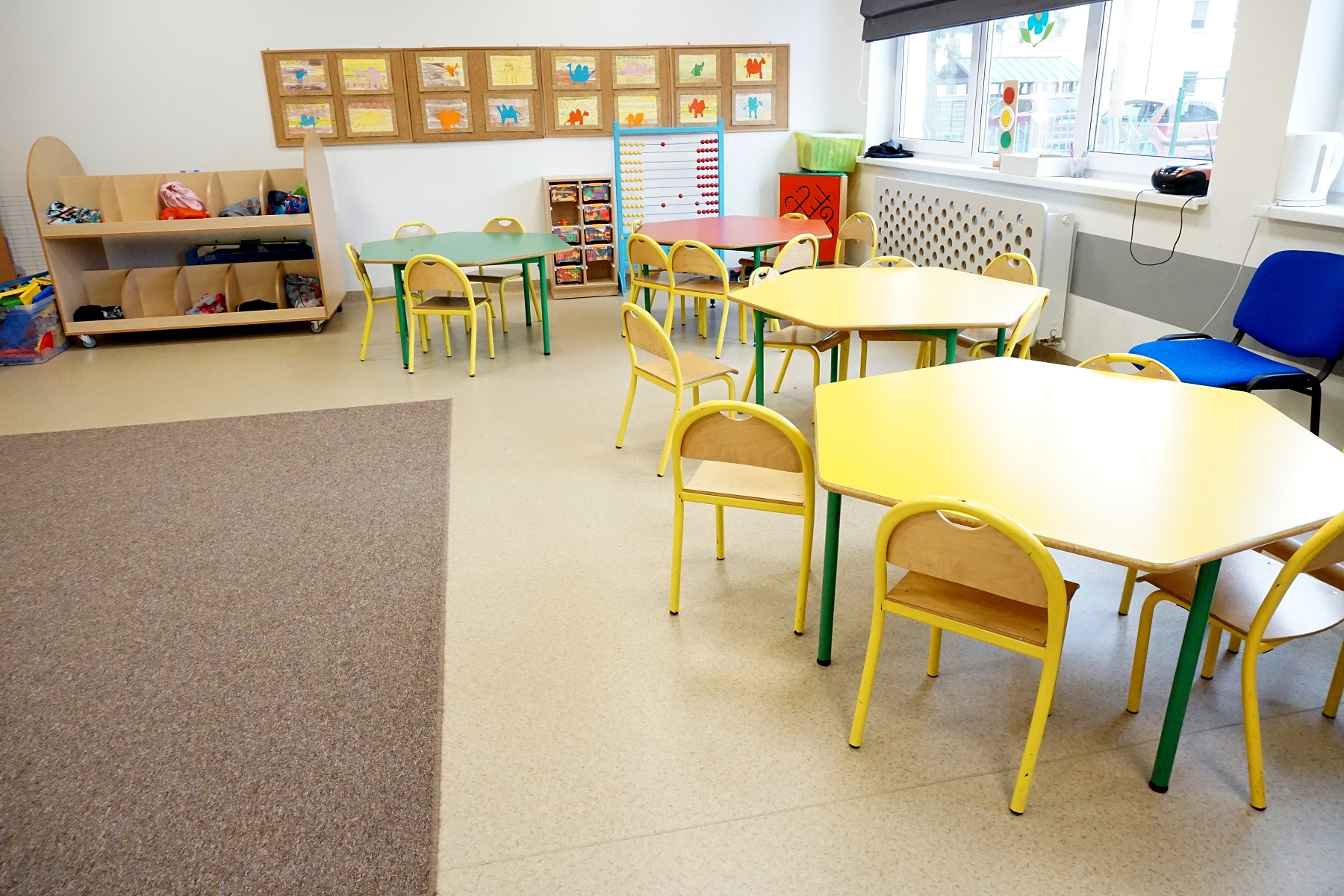 Klasa lekcyjne w SP nr 48 po modernizacji, fot. UMP - grafika artykułu