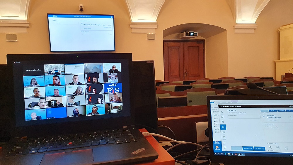 XLII sesja Rady Miasta Poznania (fot. Przewodniczący RMP) - grafika artykułu