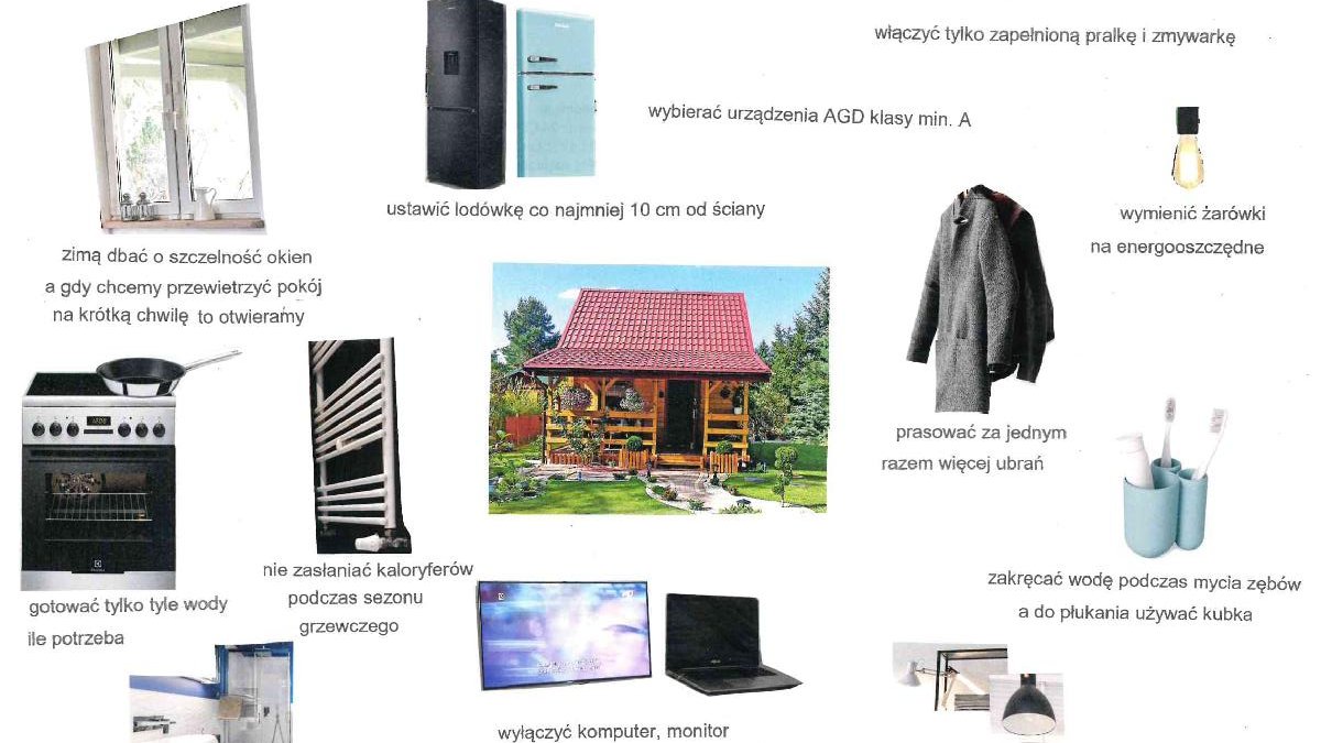 Praca nagrodzona w konkursie "Energicznie działamy - energię oszczędzamy!", fot. UMP