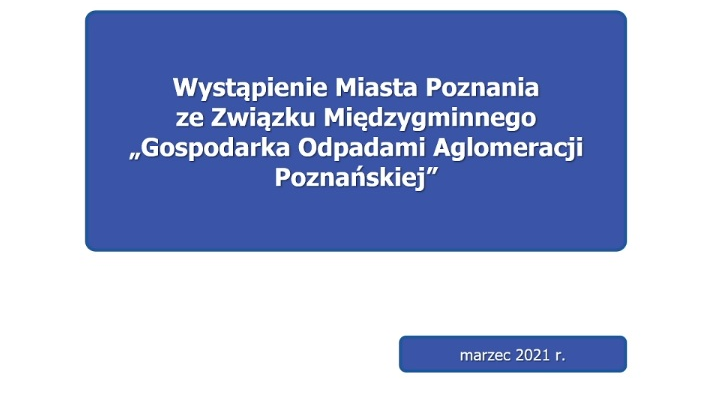 Prezentacja uchwały ws. wystąpienia z GOAP, fot. RMP