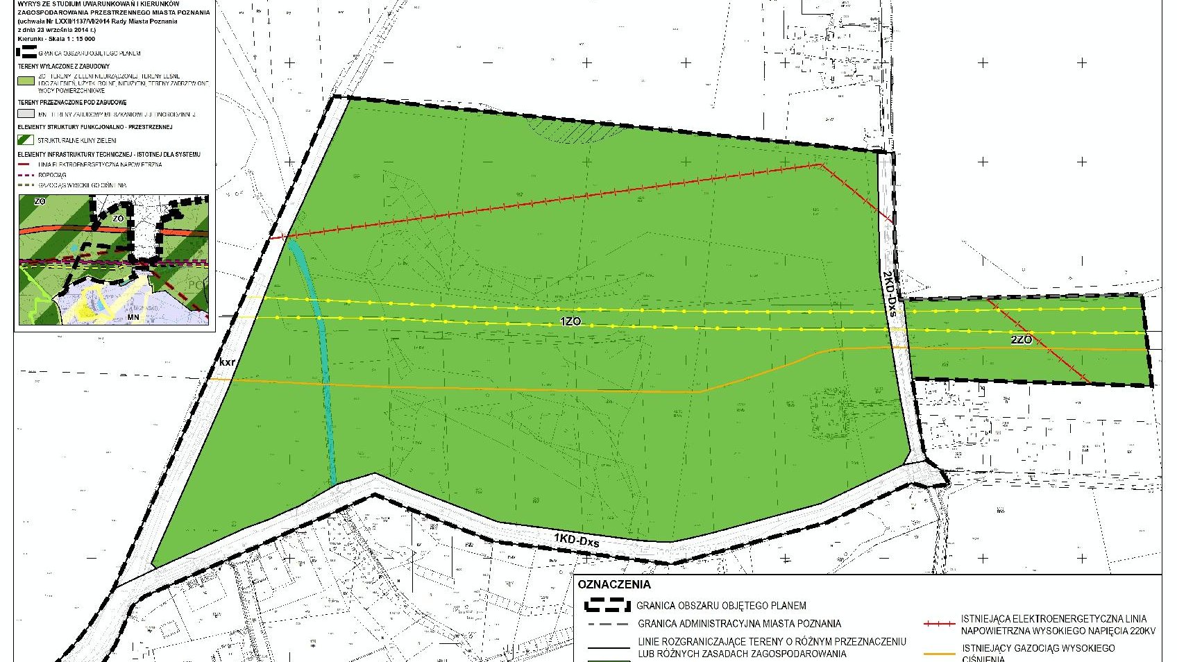 Projekt MPZP dla rejonu ul. Okołowo, fot. RMP