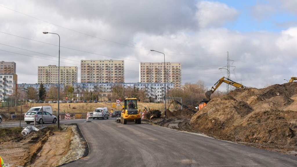 Budowa linii tramwajowej na Naramowice, fot. PIM