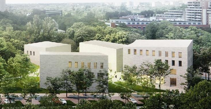 Wizualizacji lokalizacji nowego Muzeum Powstania Wielkopolskiego (źródło: Wielkopolskie Muzeum Niepodległości) - grafika artykułu